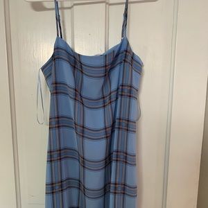 urban outfitters guess plaid dress